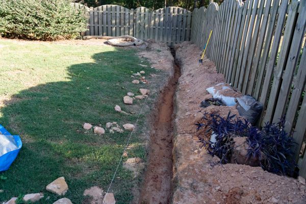 Trench Drain Installation in Cherry Hill