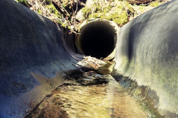 Drainage Swale Installation in Cherry Hill