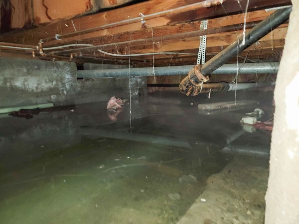 Cost of Crawlspace Drainage in Cherry Hill