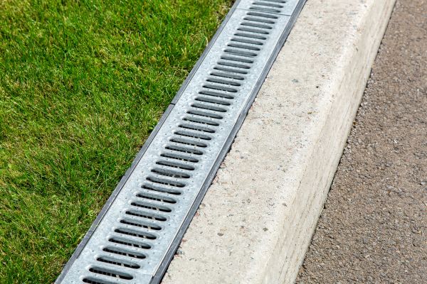 Courtyard Drain Installation in Cherry Hill